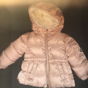 Baby girl Moncler puffer coat